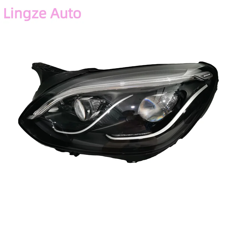 Fit For Mercedes-Benz SLC Headlight 2016-2019 Benz W172 LED Headlamps Half Assembly Plug And Play Upgrade And Modification