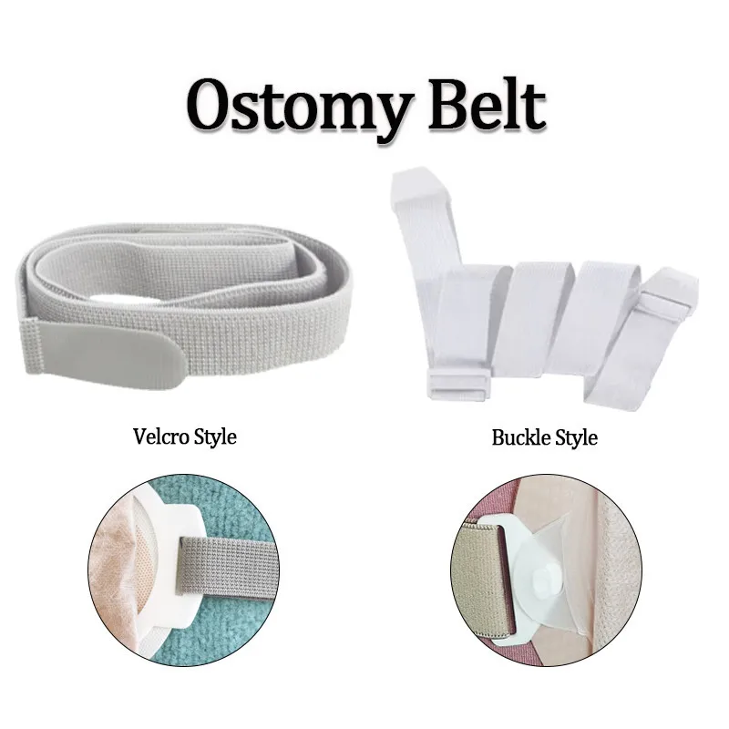 Stoma Hernia Support Belt Ostomy Bag Belt Colostomy Abdominal Belt Adjustable Stoma Reinforcement Belt-Only Belt