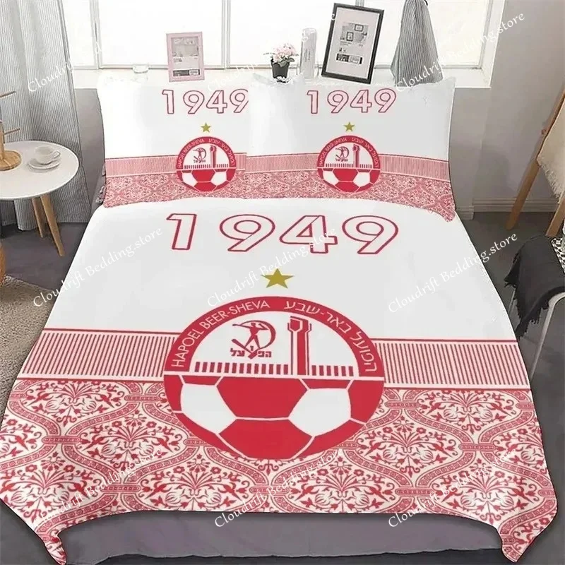 

Hapoel Beer Sheva Bedding Set,Duvet Cover Comforter Bed Set Quilt Cover Pillowcase,King Queen Twin Size Boys Girls Adultse963963