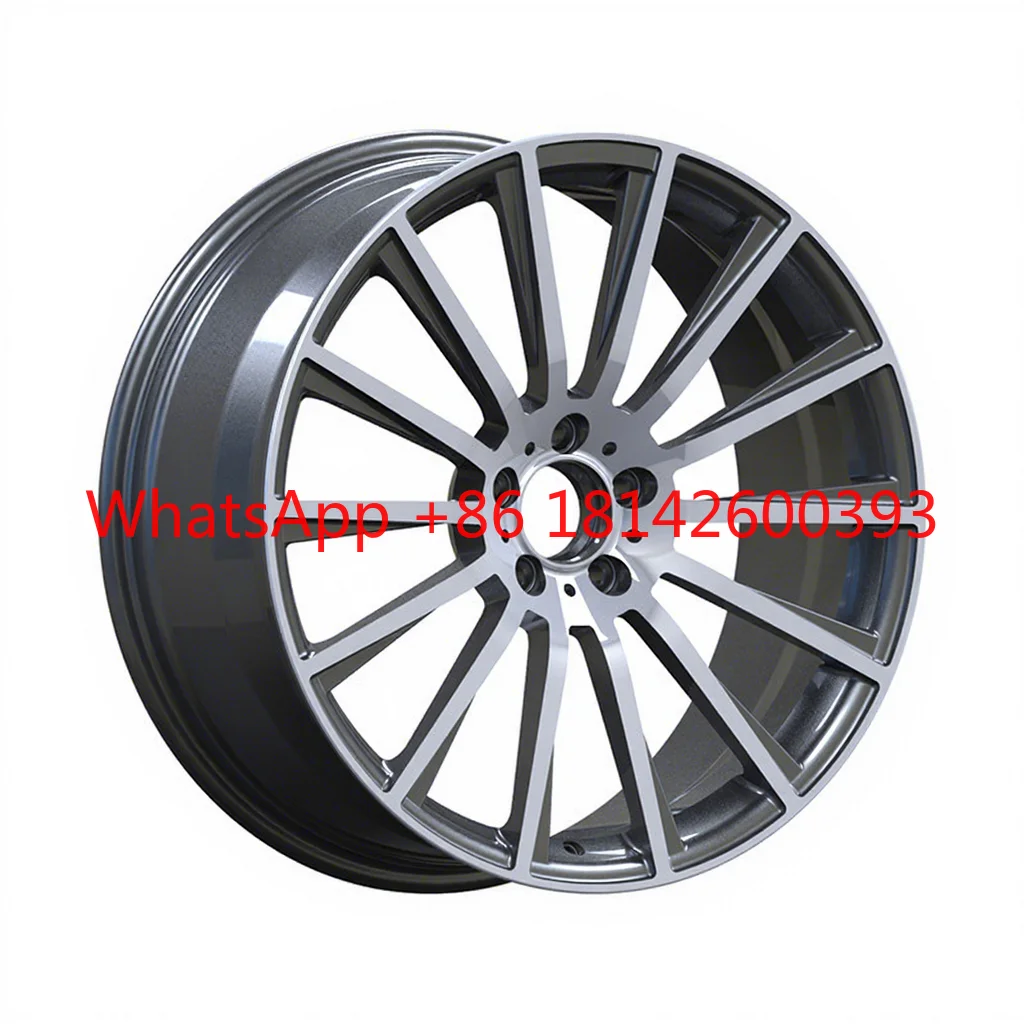 Original Style Single-Piece Forged Wheel Hub Blade Design Bright Black High Strength Monoblock Forged Wheels 15-26 Inch 7-13J