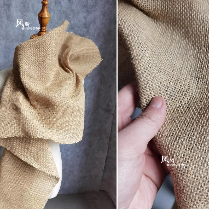 

Linen Fabrics Anti-Mildew DIY Sewing Fabric for Making Stylish Vest Dress Cushion Overcoat Trousers Soft Design Fabric