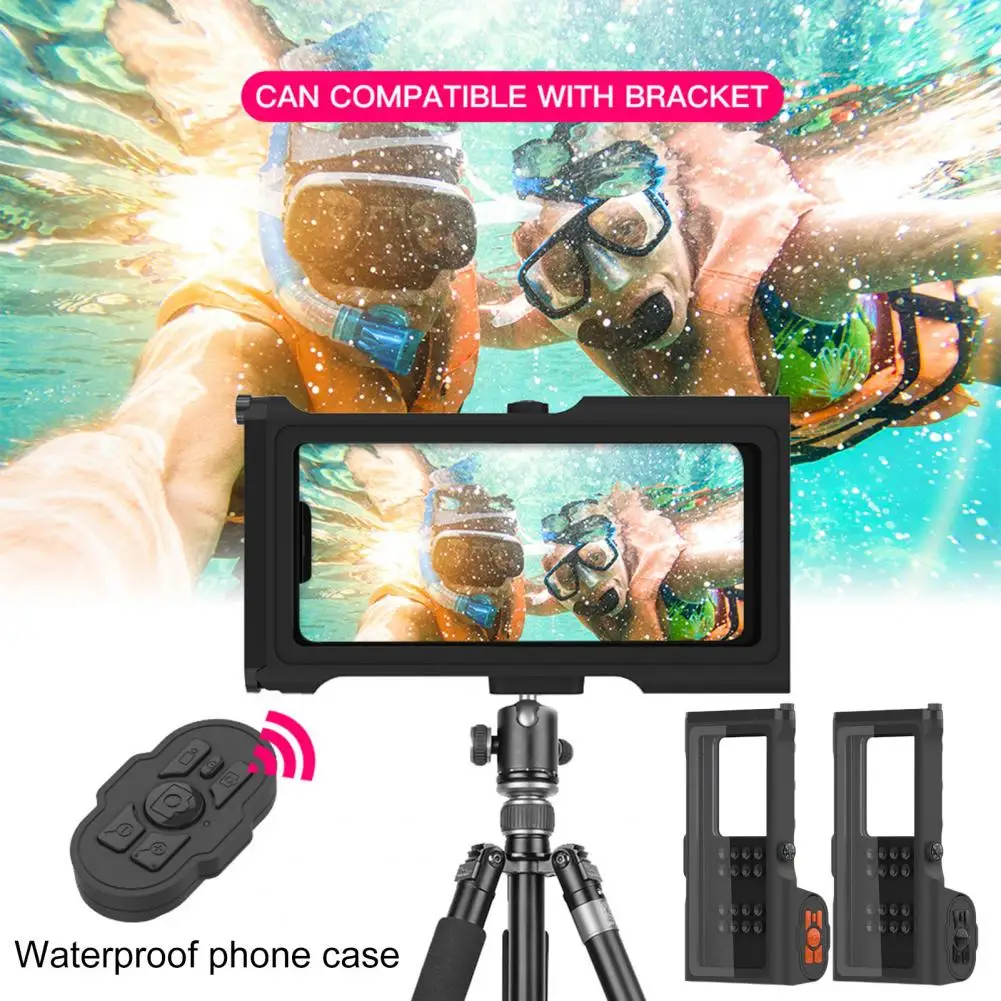 

1 Set Diving Phone Case Full-body Covered Phone Protective Cover Underwater Diving Surfing Swimming Smartphones Case