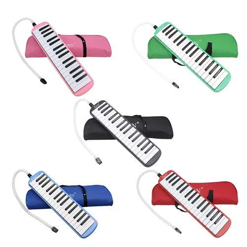 Imagen 1 del producto IRIN teclado de órgano de boca de Piano Melodica de 32 teclas, instrumento Musical, regalo para principiantes, práctica de rendimiento con bolsa de transporte