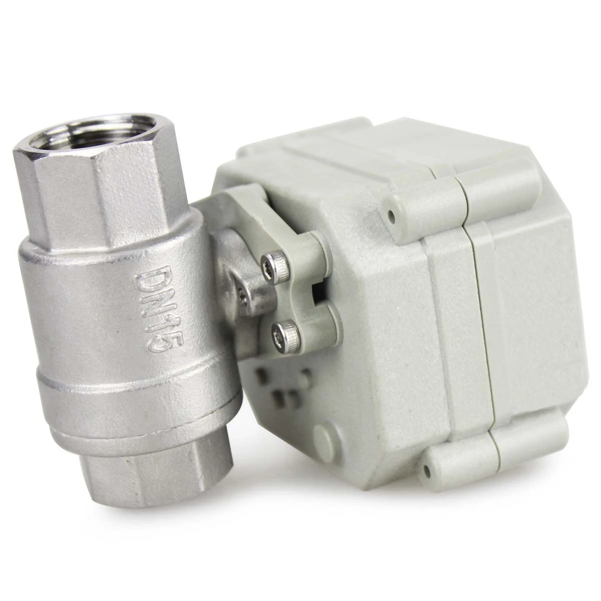 3/8” Stainless Stee Ball Valve AC110-230V CR202 2 Wires Switching Control Ball Valve Auto Return When Power Off