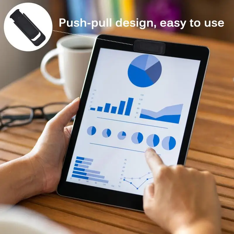 Capa Webcam para Privacidade, Slide Camera Cover, Slim Slider protetor, Privacidade