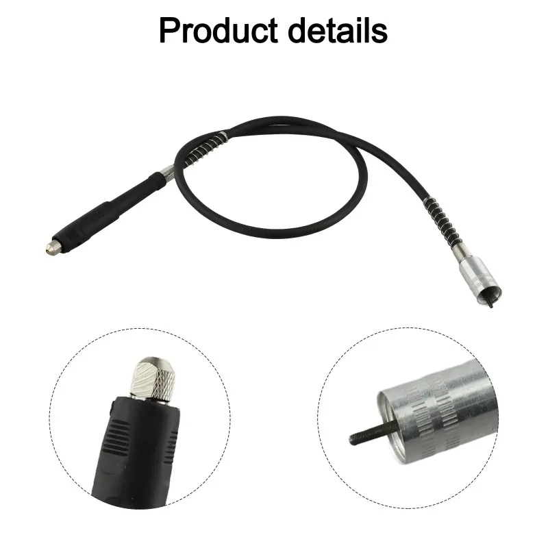 Engraving Polishing Flexible Shaft Tool Rubber Metal Construction 42.51 Inch Length Carving Polishing Tool For Drill as Picture