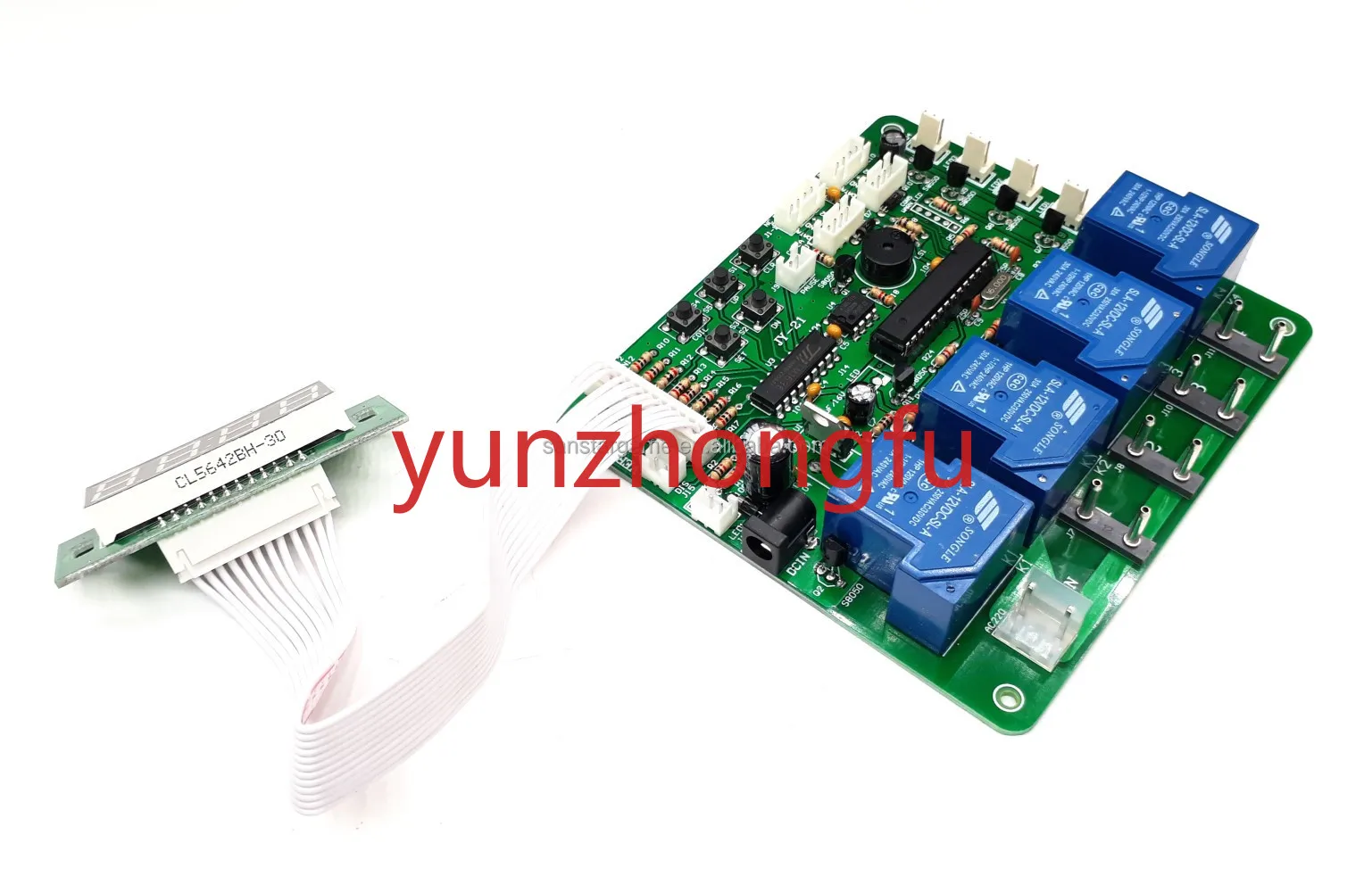 JY-21 4 digits Display  Channel Timer Board for Bill Acceptor Coin Acceptor, Time Control PCB    Water Vendo