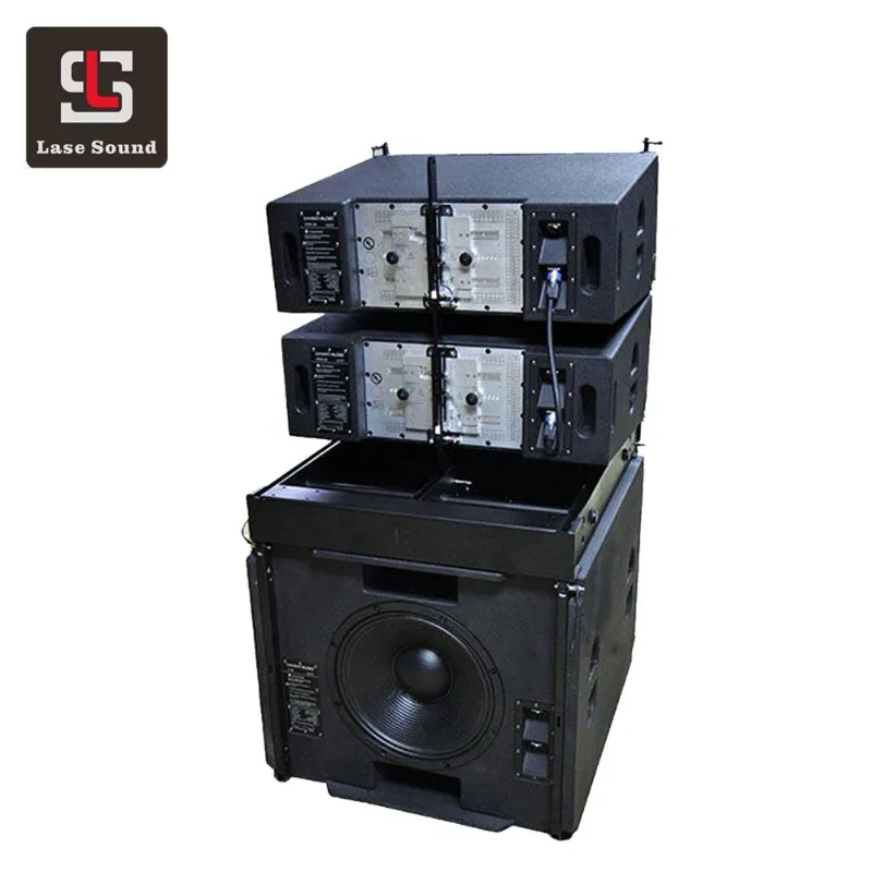 3-Way Active Line Array Speaker 1000W Professional Outdoor Concert PA Sound System
