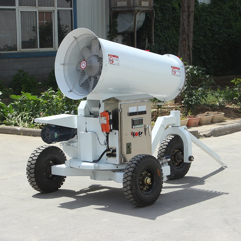 High Pressure Water Misting Sprayer for Solving Dust Pollution Mobile Fog Cannon With CE Certificate mist cannon customized
