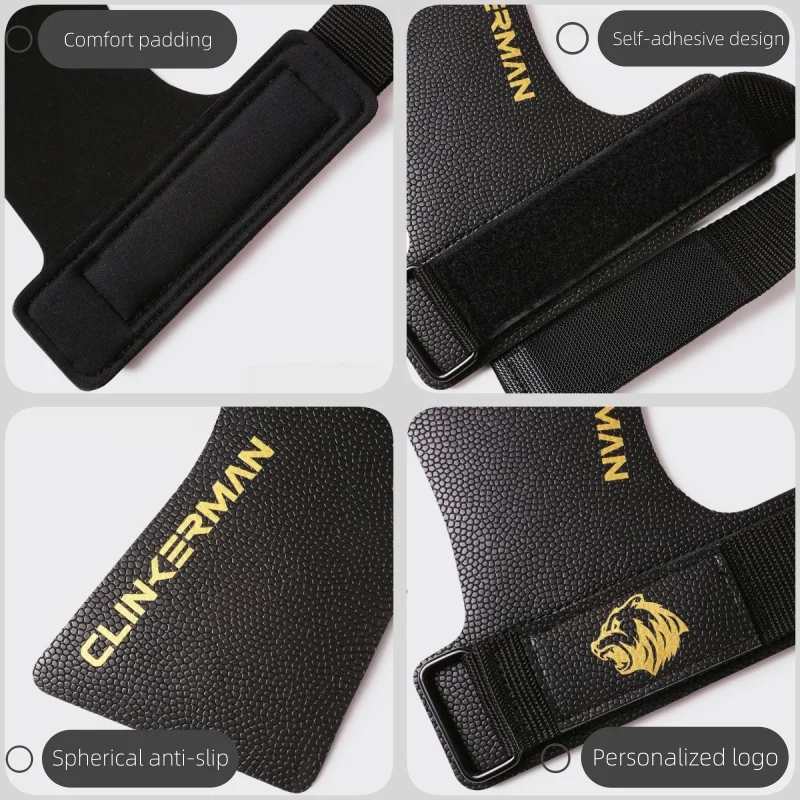 2 Pcs No Hole Grips High Performance Weightlifting Grips for Hands & Provides Comfort Great for Cross Training Powerlifting