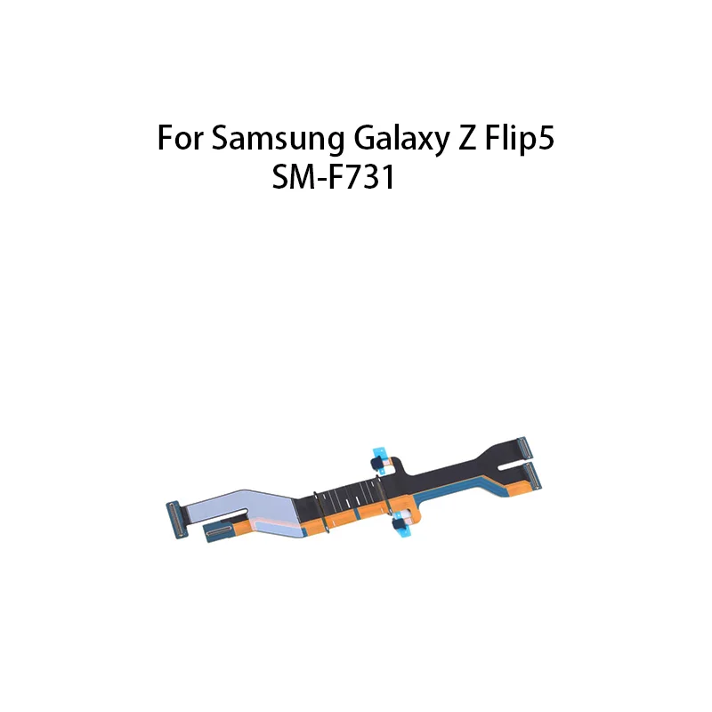 Orig Main Board Motherboard Connector Spin Axis Flex Cable For Samsung Galaxy Z Flip5 SM-F731