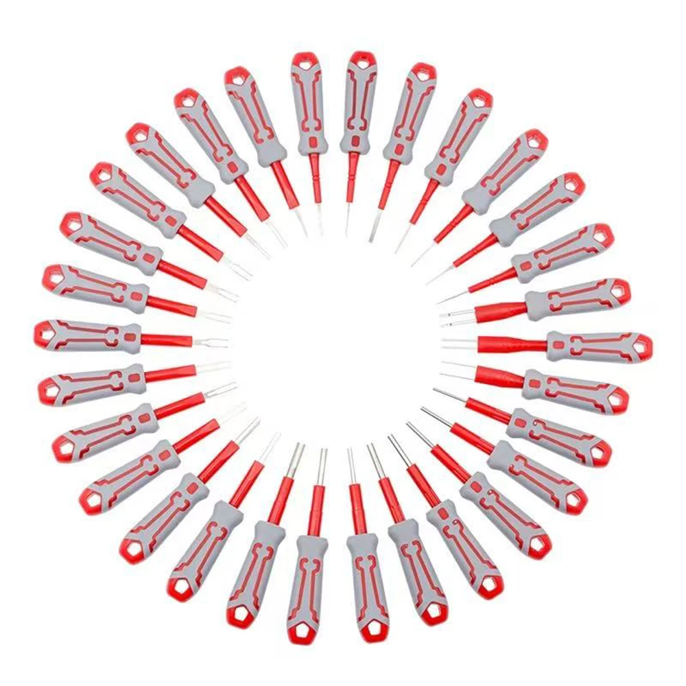 

30 PCS Terminal Removal Tool for Replaces Universal Vehicle Wire Harness Pin Connector Release Connector Pin Removal Tool