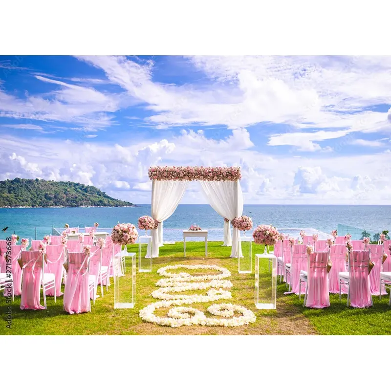 خلفيات مخصصة للتصوير الفوتوغرافي لحفلات الزفاف ، قماش فني ، جدار زهور ، غابة ، دانكيه ، خلفية صور ، مستلزمات استوديو ، أو