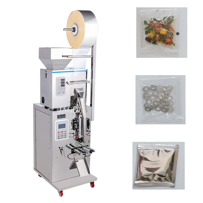 

PBOBP Back /Three Side Sealing Powder Particle Filling Machine Automatic Food Packaging Machines for Small Business