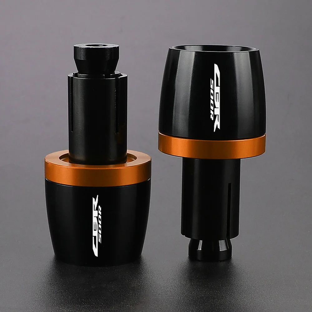 혼다 CBR500R CBR 500 R 2013-2018 2019 2020 2021 2022 2023 2024 오토바이 7/8 "22MM 핸들 바 그립 핸들 바 캡 엔드 플러그