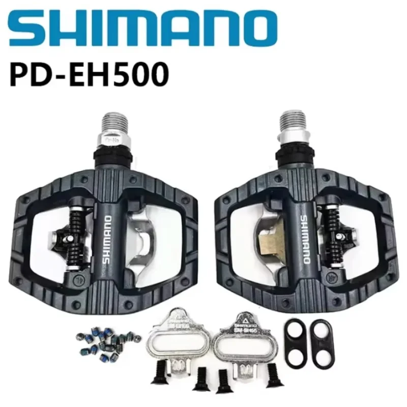 SHIMANO PD-EH500 Bicycle Pedal Light Action SPD Pedals With Cleat