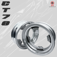 DAX Wheels CT70 Rims 3.5-12inch A pair of Wheels Hub for CT70 Motor