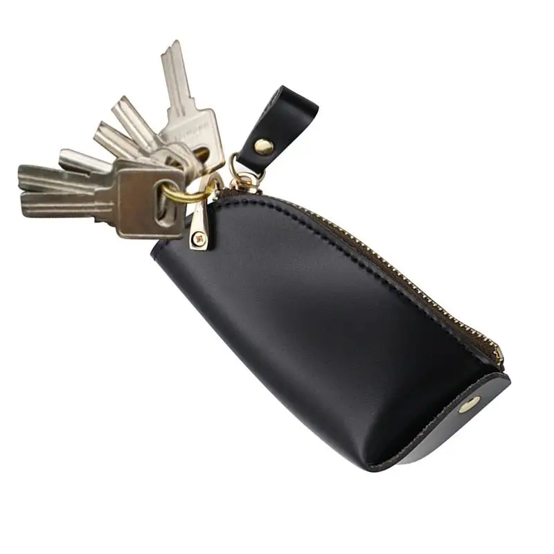 

Key Fob Holder Car Keys Holder PU Leather Keychain Pouch Key Fob Case Keychain Purse Key Case Wallet For Men Women Store Money