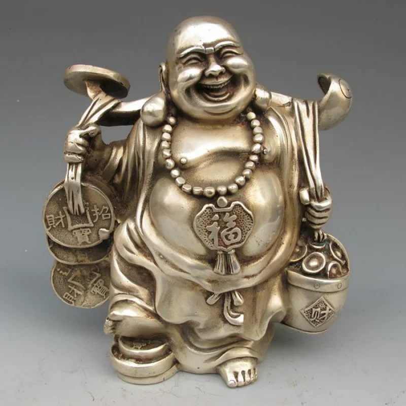 

Tibetan Silver Bronze Statue Buddha