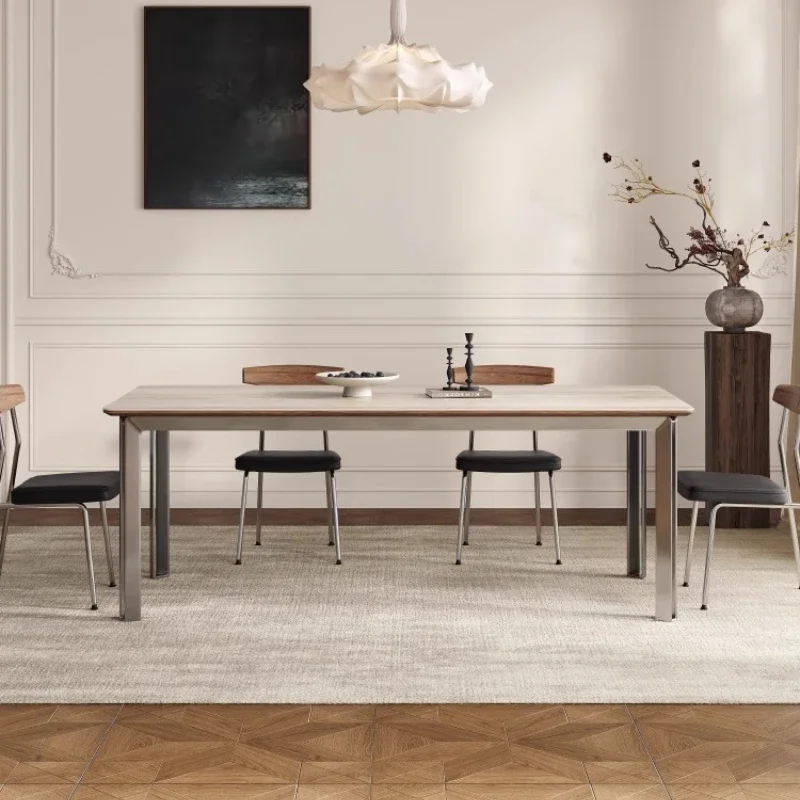 Luxury French Dining Table Modern Romantic Adult Comfortable High Quality Table Unusual Aesthetics Lounge Muebles Furniture