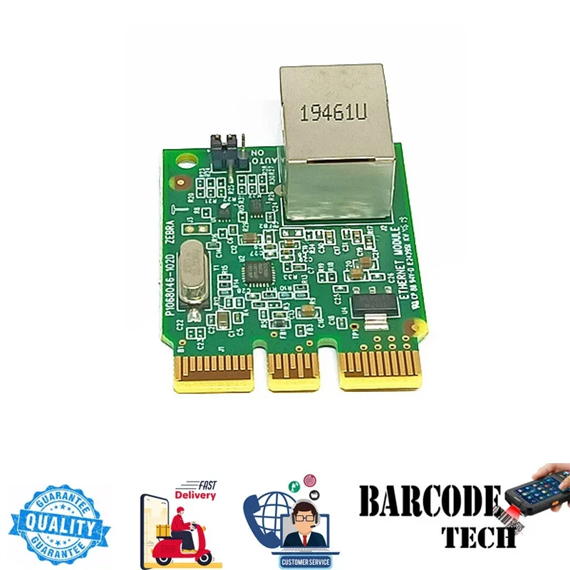 Nguyên Bản Nâng Cấp Ethernet Module Tích Có Dây Mạng Cho Ngựa Vằn ZD410 ZD420C ZD420D ZD420T P1080383-442