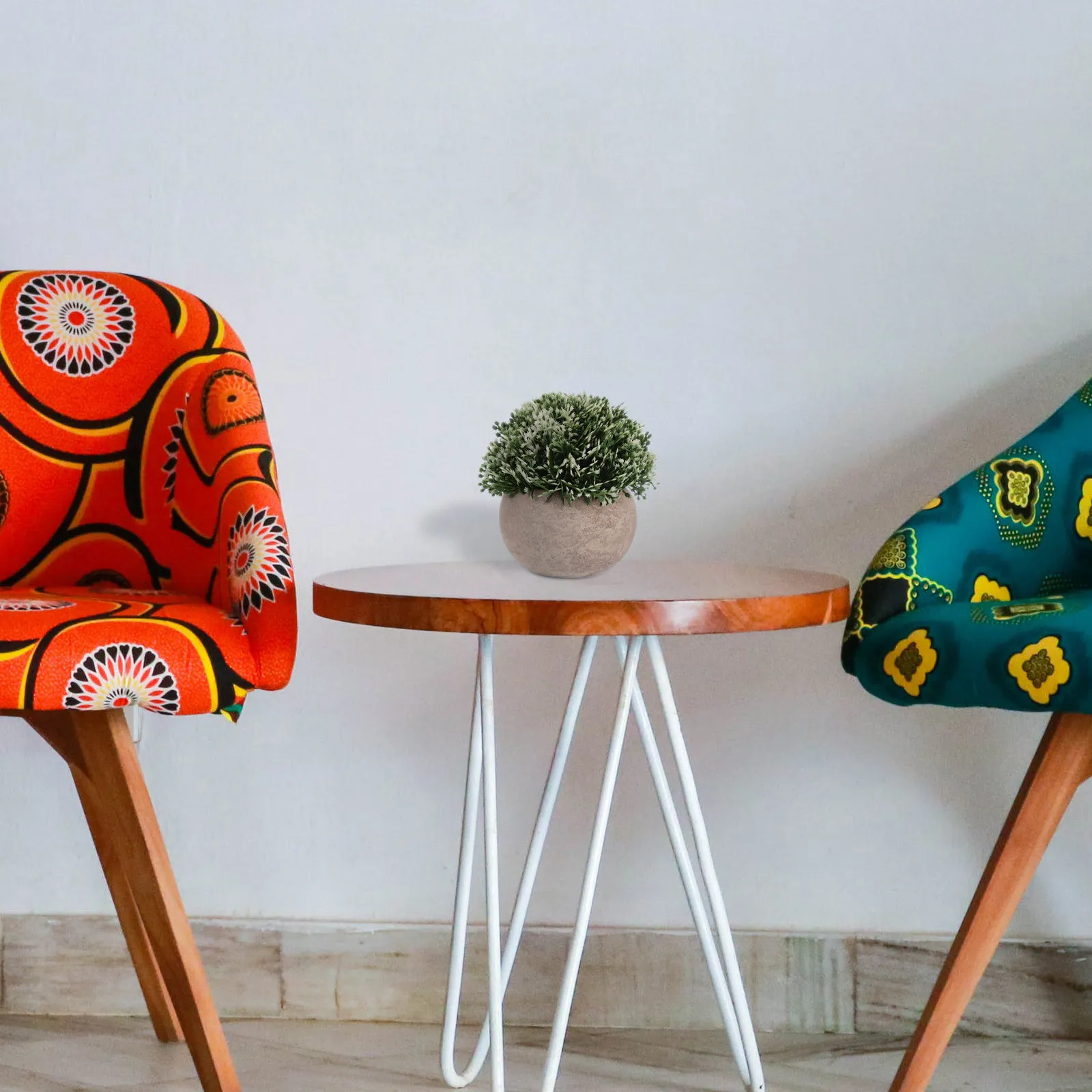 

3Pcs Green Potted Artificial Bonsai Plants Faux Flowers Fake Plant Decor for Home Office Desk Lightweight Long-Lasting Plastic