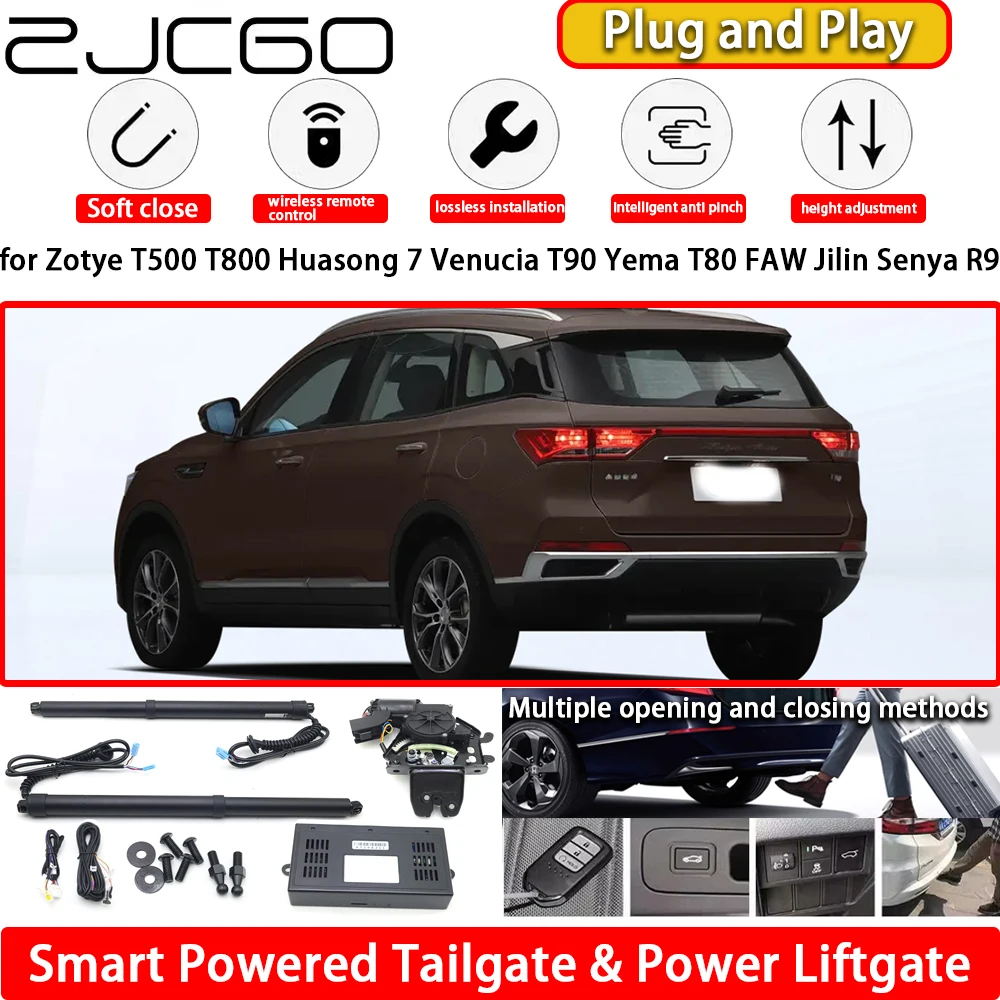 

for Zotye T500 T800 Huasong 7 Venucia T90 Yema T80 FAW Jilin Senya R9 Electric Powered Tailgate Power Liftgate Tail Gate Lift