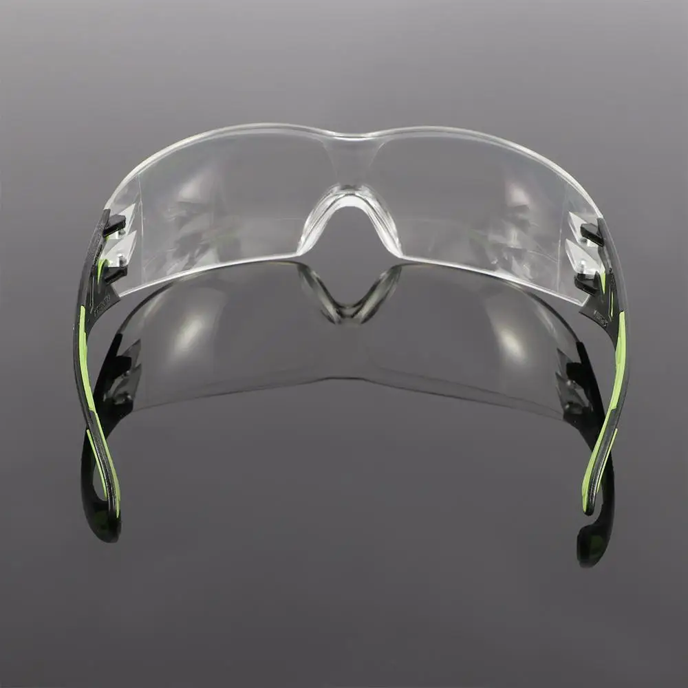 Clear Transparent Lab Factory Outdoor Work Anti-impact Safety Goggles Eyewear Eye Protection Glasses