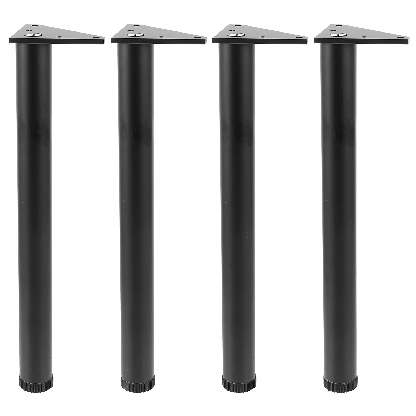 

4 Pcs Aluminum Furniture Legs Cabinet Feet Desk Support Foot Metal Couch Table Wooden Dresser