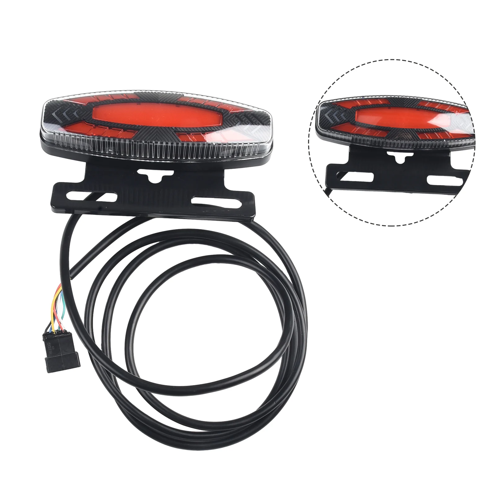 

Лампа для фар, 1 шт., 12 Вт, высокая мощность, длина 150 см, 36 В/48 В, АБС-пластик, задние фонари для велосипеда, уличные детали, высокое качество