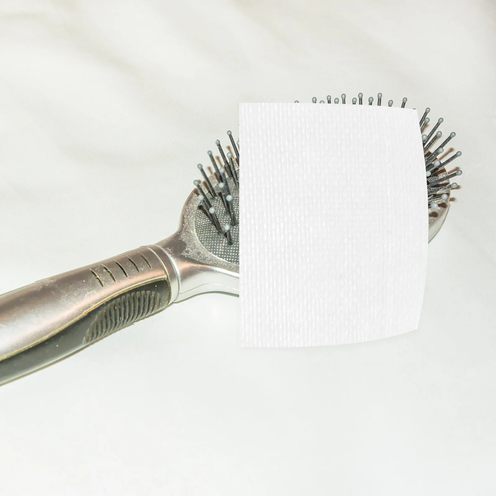 

50pcs Comb Cleaning Net For Home Hair Brush Cleaner Portable Mesh Sheets Effortless Hair Removal Tool For Brushes