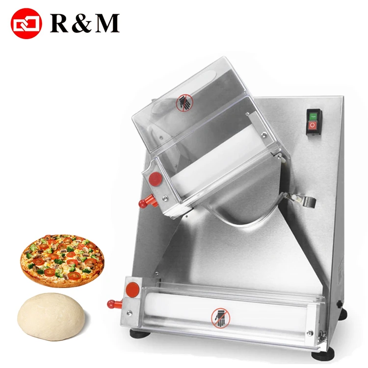 Commercial Electric dough fully automatic pizza roll roller sheeter rolling press industrial pizza making machine price in india