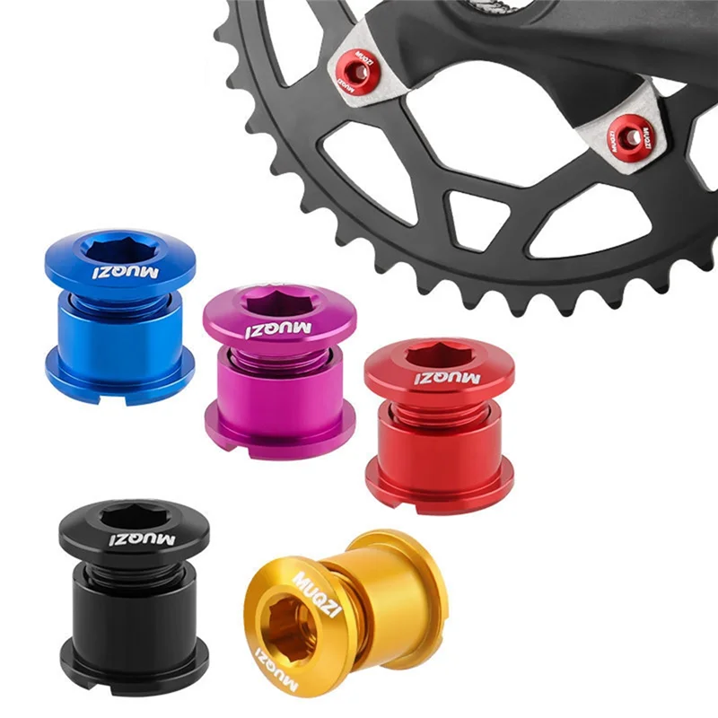 MUQZI 5 قطعة مجموعة مسامير سلسلة 6.5 مللي متر مسامير سلسلة واحدة للدراجات على الطرق والجبال