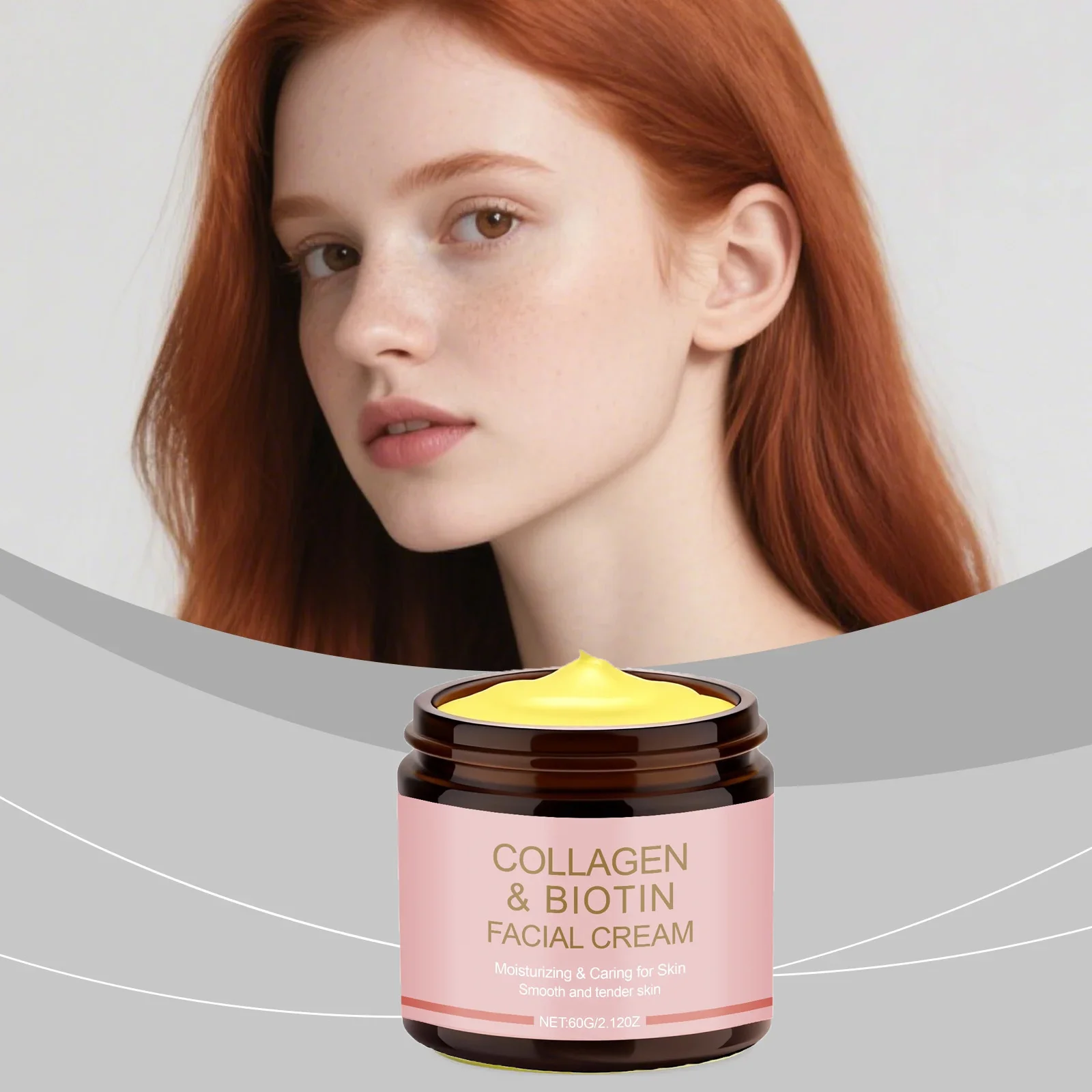 

Collagen Moisturizer – Smooth, lightweight, nourishing facial cream
