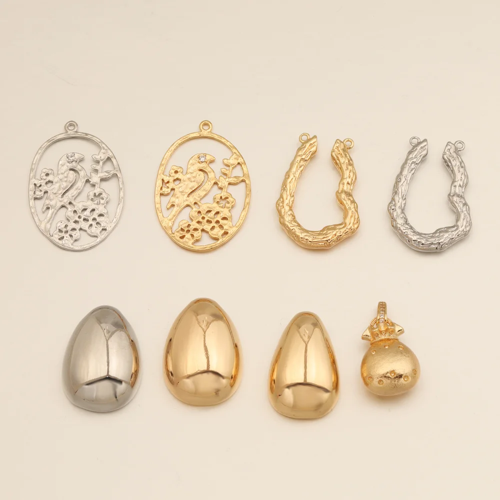 

Cordial Design 30Pcs Pendant For Necklace/Hand Made/Jewelry Accessories/DIY Making/Copper Charms/Genuine Gold Plating #194385