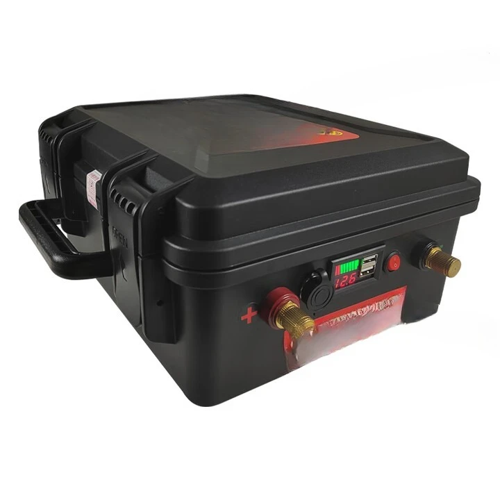 

Large capacity power electric thruster xenon lamp lithium battery 12V160AH 1.8 kWh super strong ternary battery