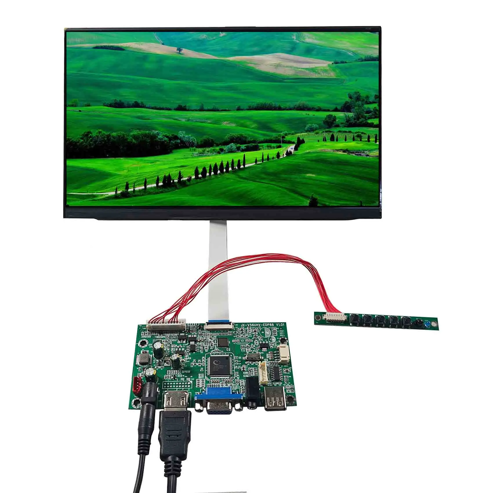 

Car Lcd Panel Tft Lcd Display Screen Module Lq116M1Jx 1920X1080 11.6 Inch Lcd Display With H-d Vga Usb Driver Board