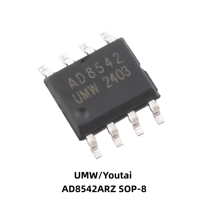 10 Stück UMW Original AD8541ARZ AD8542ARZ SOP-8 universeller CMOS Rail-to-Rail-Verstärker – Detail 4