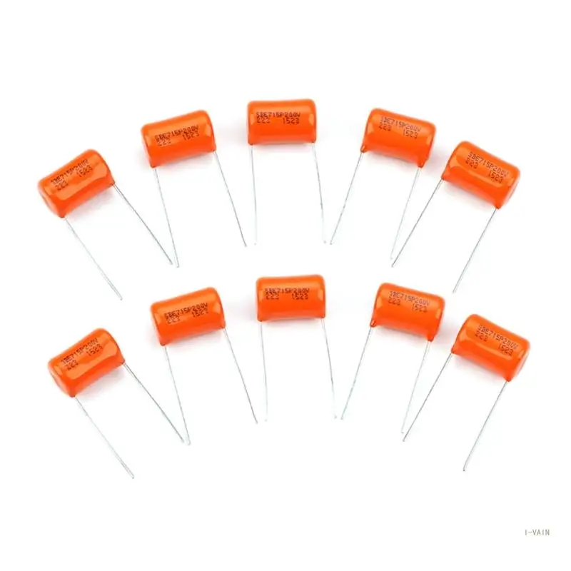 M5TC 10Pcs 200v 715P .022uf Guitar Tone Caps Capacitors Orange Drop Capacitors