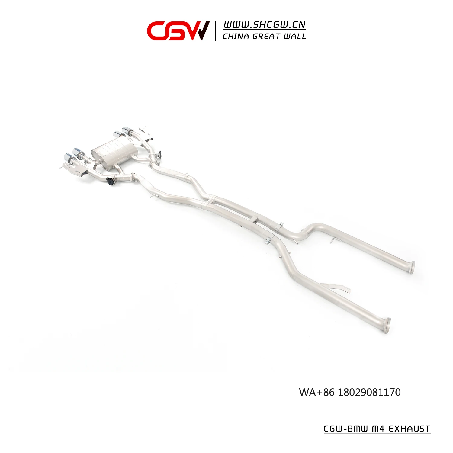 

Выхлопная система CGW Catback для G80 M4