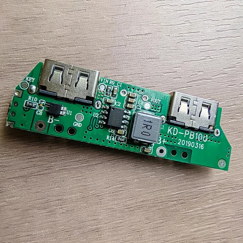 5V 2.4A Dual USB 18650 Boost Battery Charger Board Mobile Power Bank Accessories For Phone DIY Charging Module