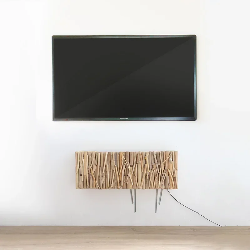 

Wall-Mounted Router Box Large Capacity WiFi Rack Creative Tree Branch Set Top Box Socket Wire Shielding Storage Home Decoration