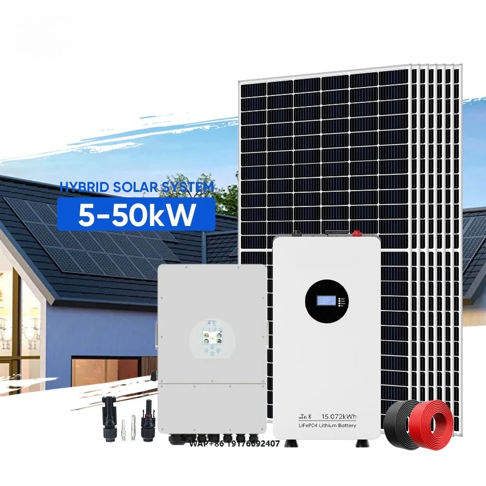 Best Selling Customizable in Africa Deye Hybrid Solar Systems for High-end Residential Properties