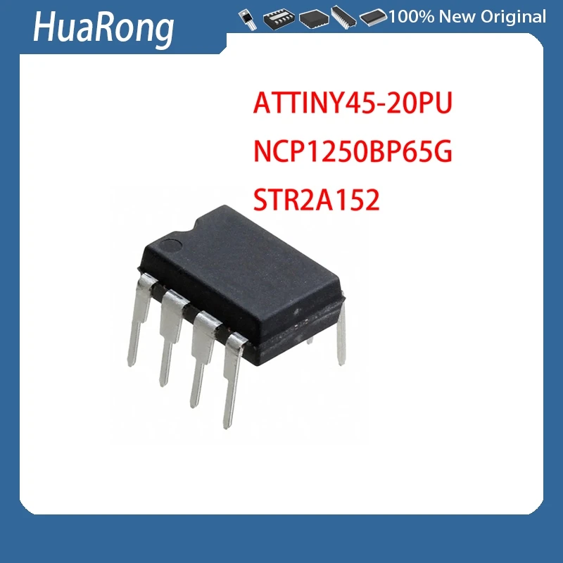

5 шт./лот ATTINY45-20PU 45-20PU NCP1250BP65G 1250B65 STR2A152 2A152 DIP-8