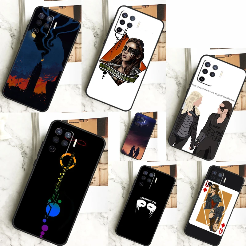 Commander Lexa The 100 For OPPO A53S A57S A54S A38 A78 A58 A79 A15 A17 A77 A16 A76 A96 A52 A72 A5 A9 A94 A74 Case