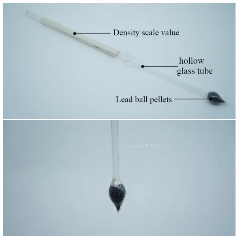 Keramik Glasur Konzentration Meter Schlamm Hydrometer Glasur Messbecher Test Keramik Glasur Wasser/Schlamm Dichte Keramik Werkzeuge – Detail 6