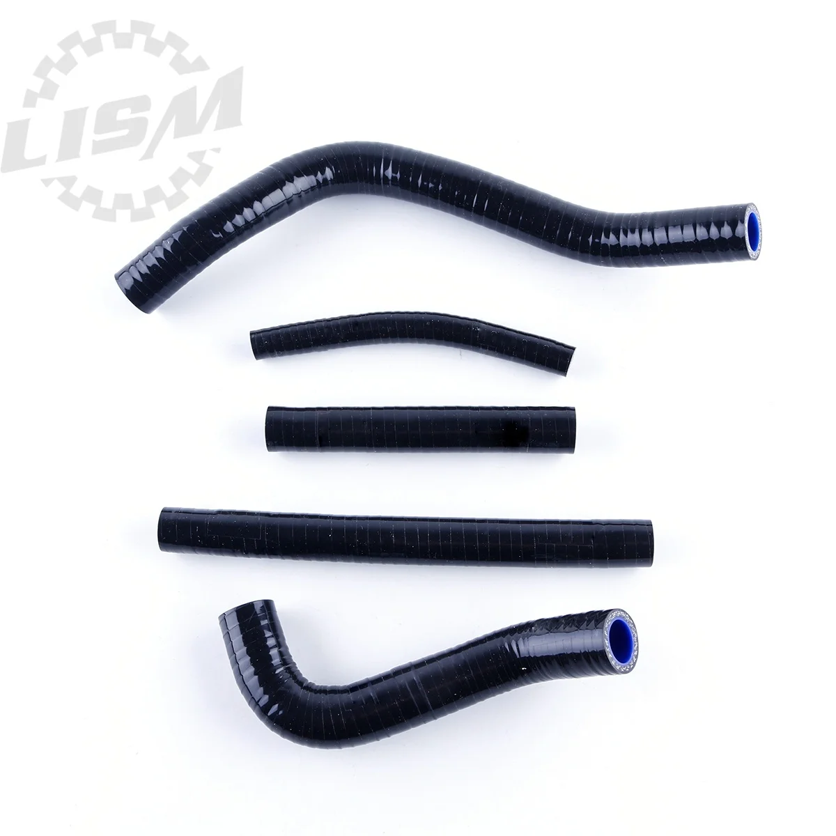 5PCS For 1996-2000 Suzuki RM250 RM 250 Motorcycle 1997 1998 1999 Silicone Radiator Coolant Hose Kit Pipe Replacement Parts 3PLY