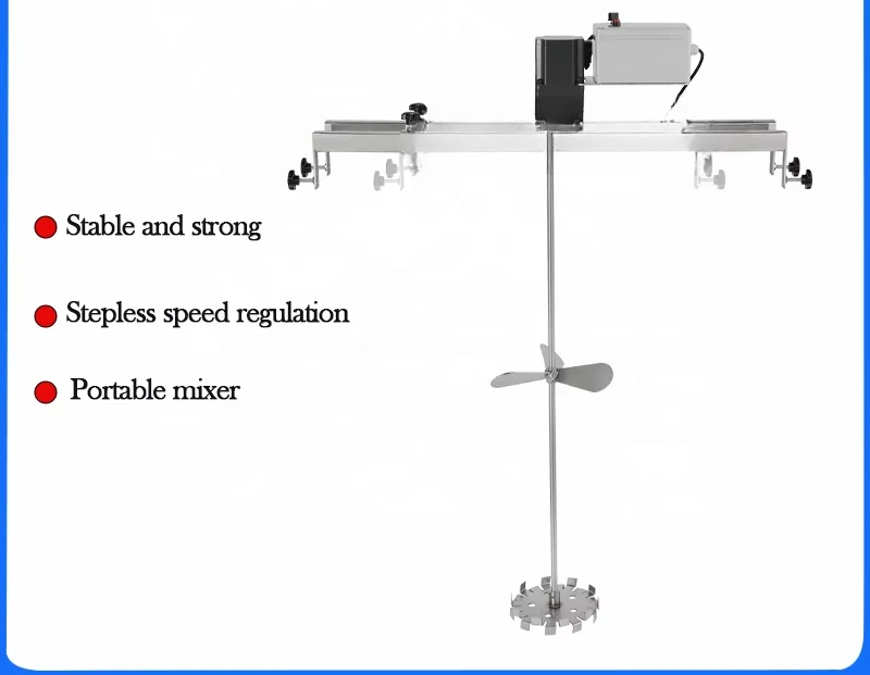 Industrial Soap Liquid Perfume Dishwashing Mixer Motor Mixer 1000L IBC Tank Tote Bag Mixer