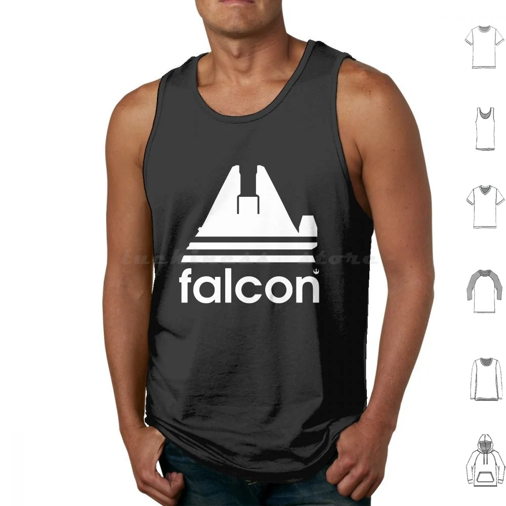 

Falcon Parody Logo Tank Tops Print Cotton Falcon Punch Falcon Punch Captain Captain Falcon F Zero Smash Bros Super