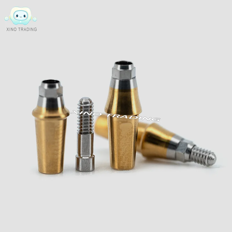 High Precision Pre-Fabricated Straight Abutment Titanium Alloy Neo Biotech Compatible Dental Implant Accessory